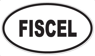 FISCEL - Oval Magnet