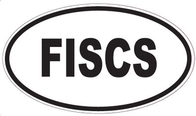 FISCS - Oval Magnet
