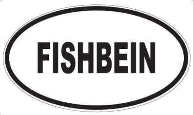 FISHBEIN - Oval Magnet