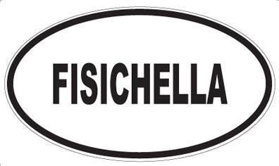 FISICHELLA - Oval Magnet