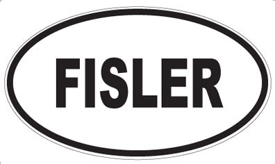 FISLER - Oval Magnet