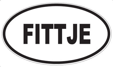 FITTJE - Oval Magnet