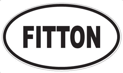 FITTON - Oval Magnet