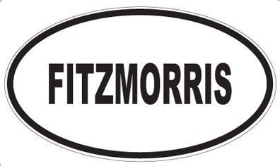 FITZMORRIS - Oval Sticker
