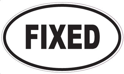 FIXED - Oval Magnet