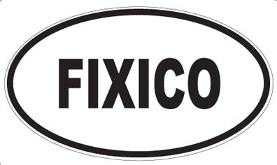 FIXICO - Oval Sticker
