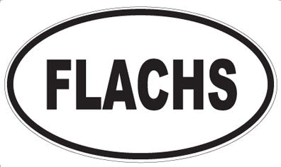 FLACHS - Oval Magnet