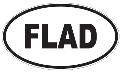 FLAD - Oval Magnet