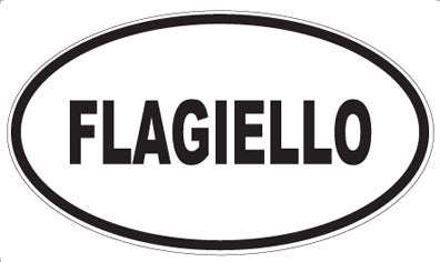 FLAGIELLO - Oval Sticker