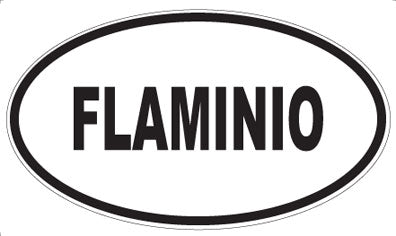 FLAMINIO - Oval Magnet