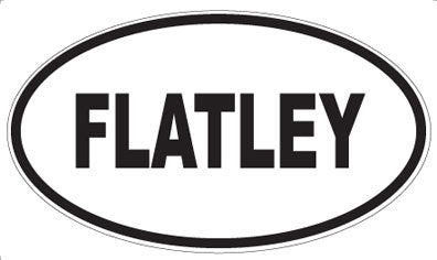 FLATLEY - Oval Magnet