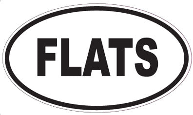FLATS - Oval Magnet