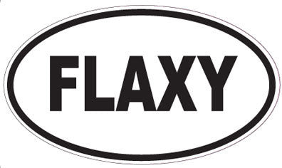 FLAXY - Oval Magnet