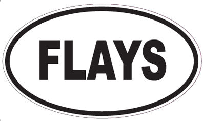 FLAYS - Oval Magnet