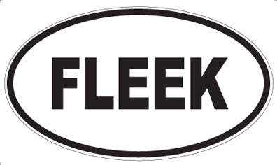 FLEEK - Oval Magnet