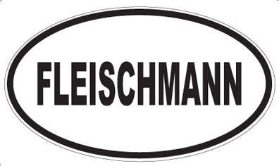FLEISCHMANN - Oval Sticker
