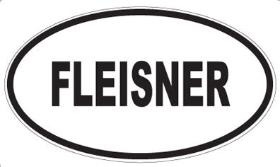 FLEISNER - Oval Magnet