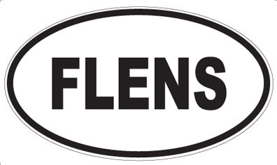 FLENS - Oval Magnet