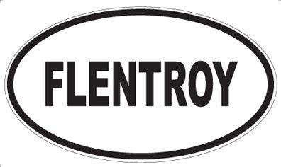 FLENTROY - Oval Magnet