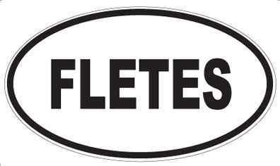 FLETES - Oval Magnet