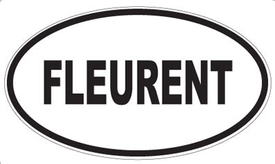 FLEURENT - Oval Magnet