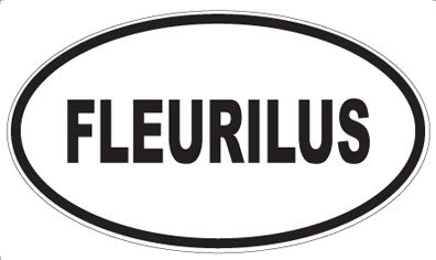 FLEURILUS - Oval Magnet