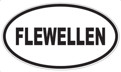 FLEWELLEN - Oval Magnet