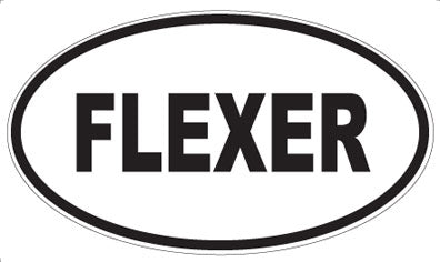 FLEXER - Oval Magnet
