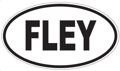 FLEY - Oval Sticker