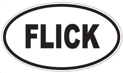 FLICK - Oval Magnet