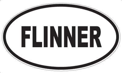 FLINNER - Oval Magnet