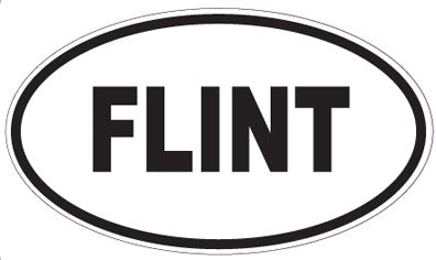 FLINT - Oval Magnet