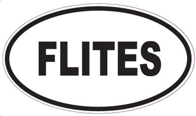 FLITES - Oval Sticker
