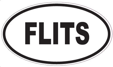 FLITS - Oval Magnet