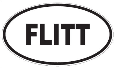 FLITT - Oval Sticker