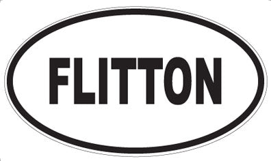FLITTON - Oval Magnet