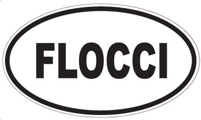 FLOCCI - Oval Sticker