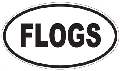 FLOGS - Oval Magnet