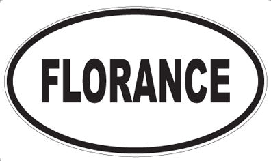 FLORANCE - Oval Magnet