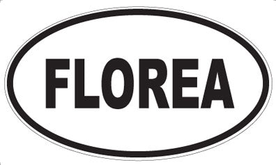 FLOREA - Oval Magnet