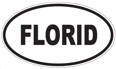 FLORID - Oval Sticker