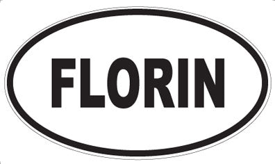 FLORIN - Oval Magnet