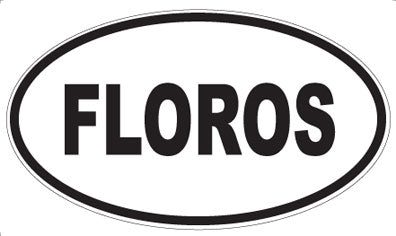 FLOROS - Oval Magnet