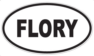 FLORY - Oval Magnet