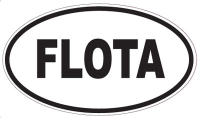 FLOTA - Oval Magnet