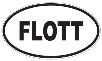 FLOTT - Oval Magnet