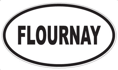 FLOURNAY - Oval Magnet