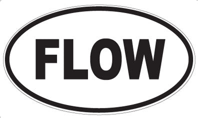 FLOW - Oval Magnet