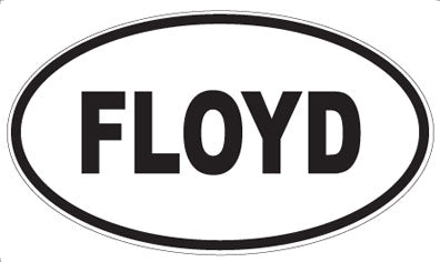 FLOYD - Oval Sticker