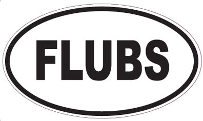 FLUBS - Oval Magnet